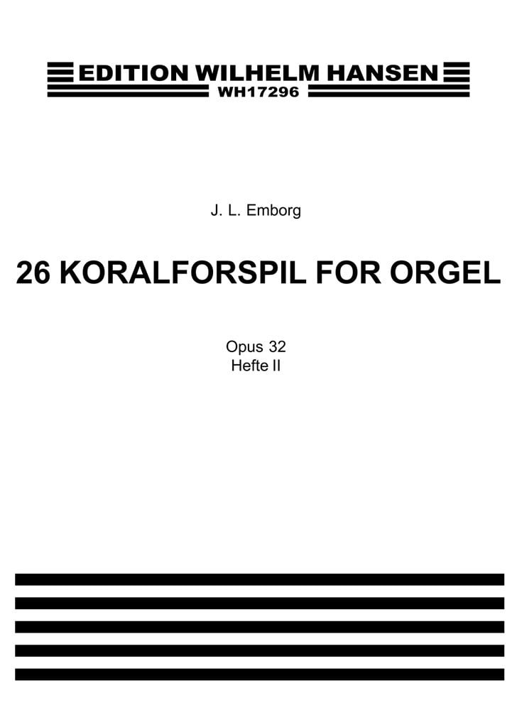 26 Koralforspil Op. 32 Hft.2