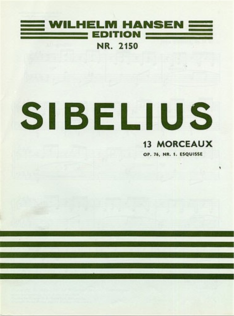 13 Pieces Op. 76 No. 1 Esquisse