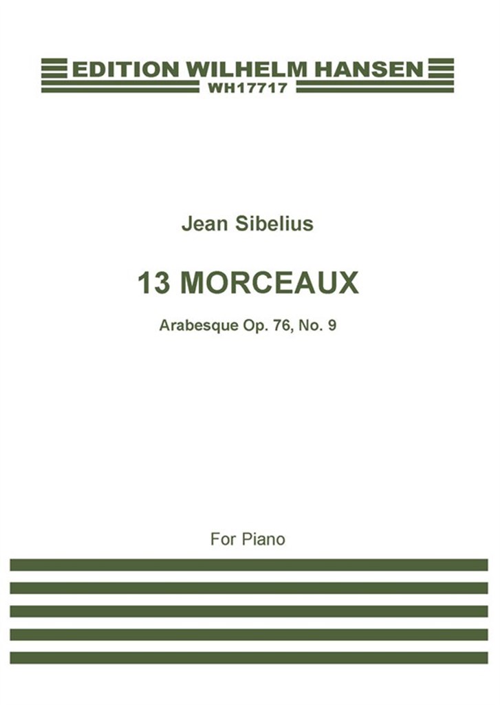 13 Pieces Op.76 No.9 'Arabesque'