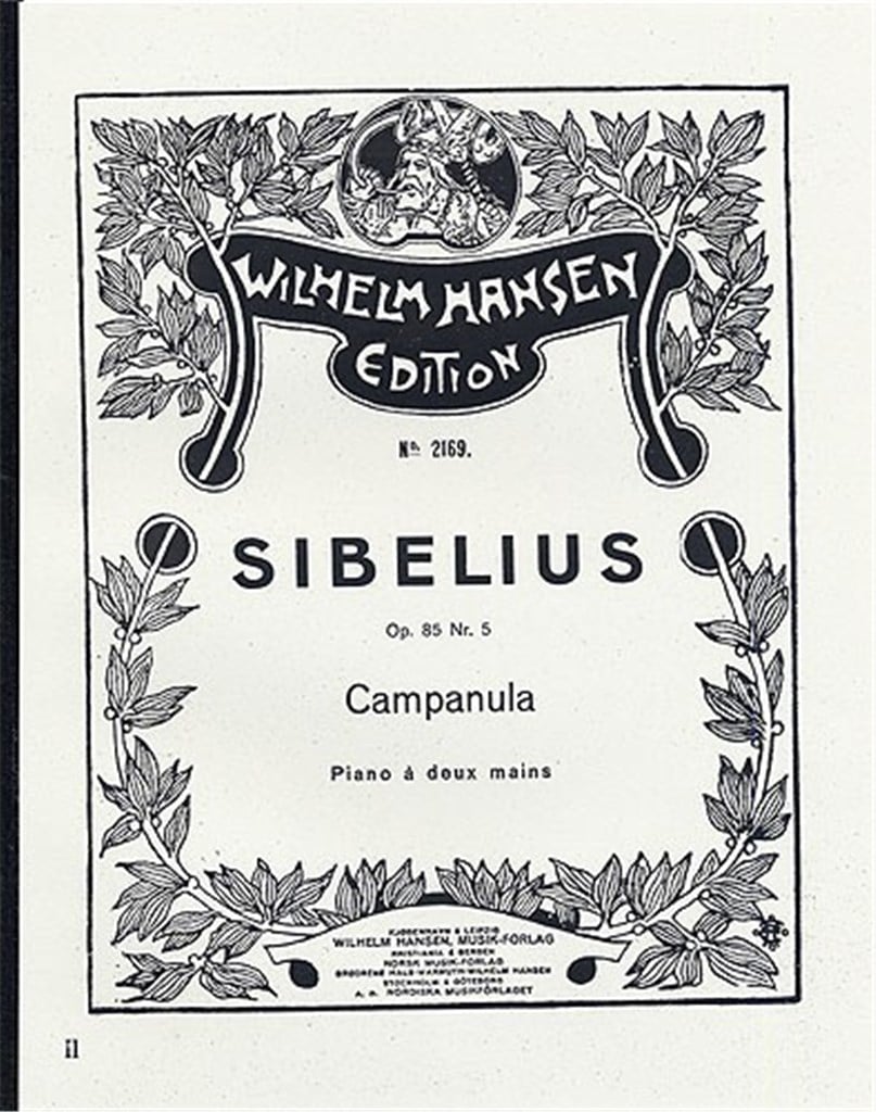 Five Pieces Op. 85 No. 5- Campanula