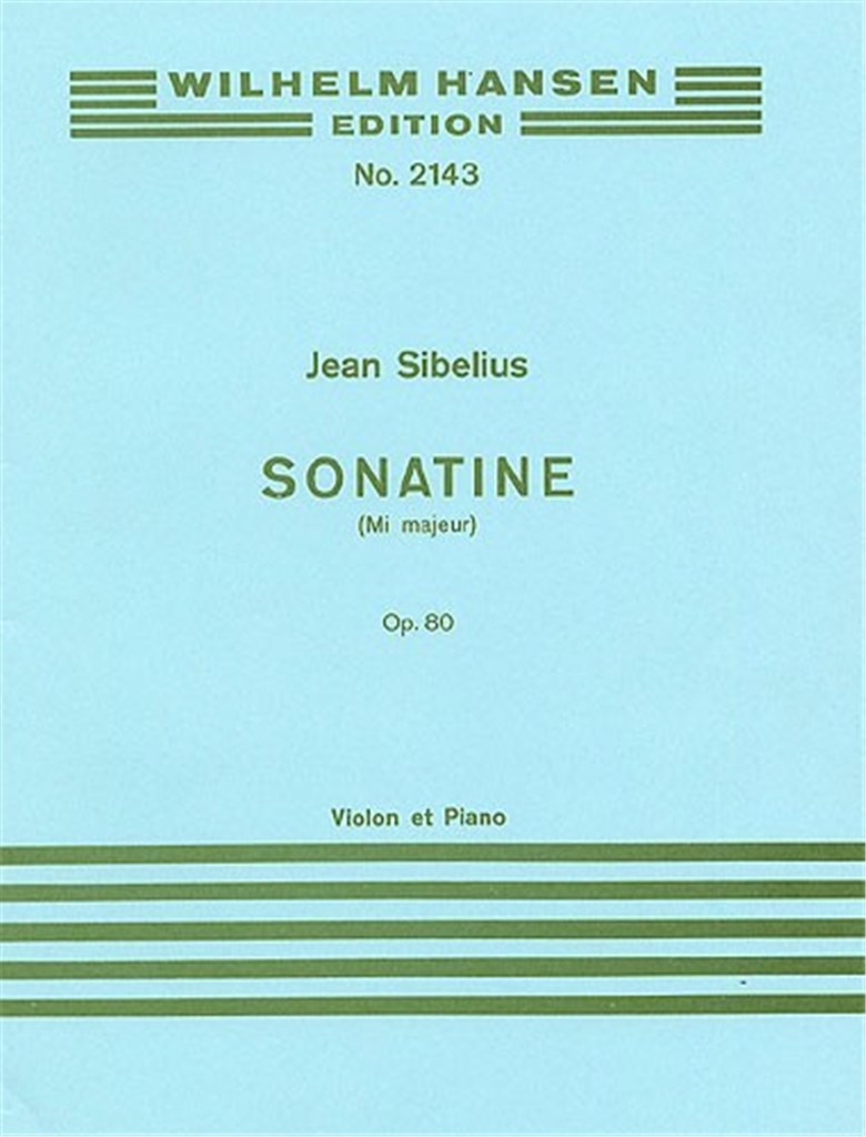 Sonatina In E Major For Violin And Piano Op.80