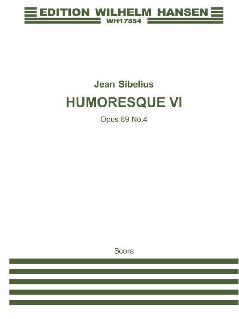 Humoresque No. 6 Op. 89d