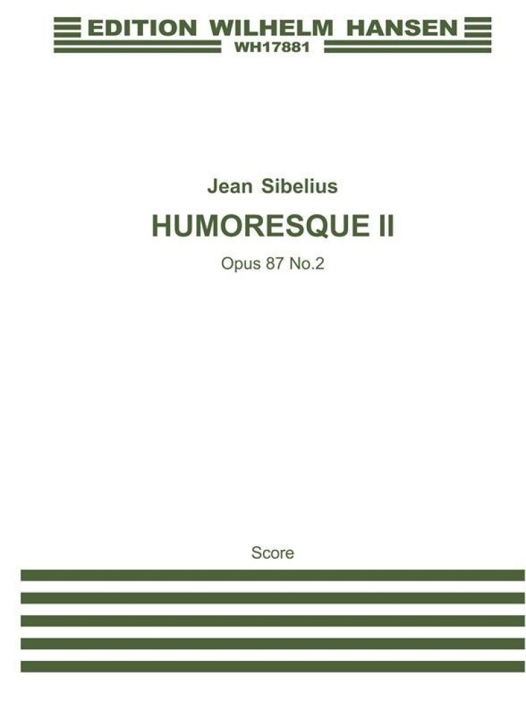 Humoresque II Op. 87 No. 2