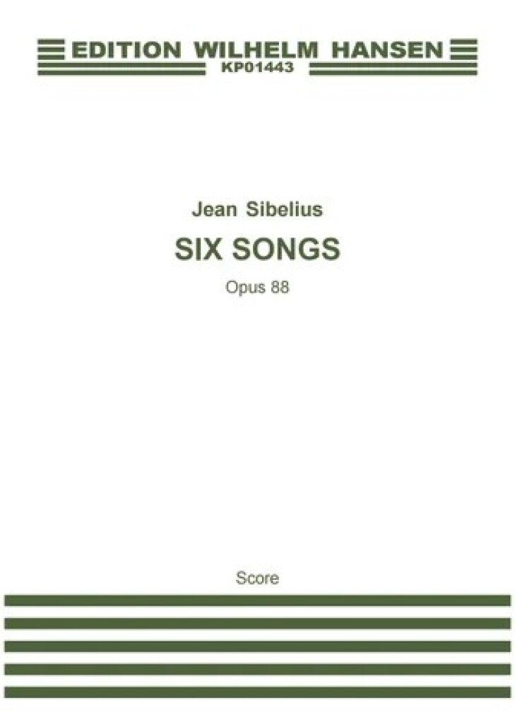 Six Songs Op. 86 No. 5- The Singer's Reward