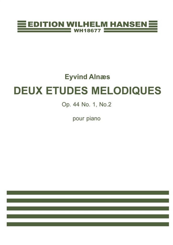 Alnïs 2 Melodiske Etuder Op. 44