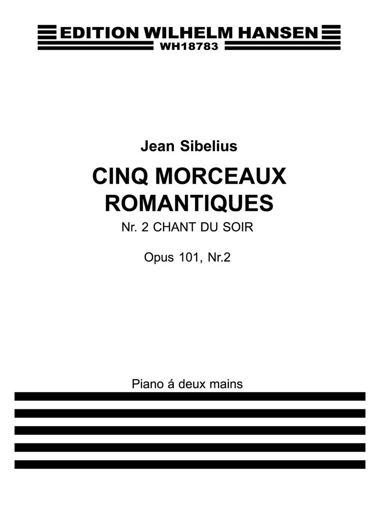 Five Romantic Pieces Op. 101 No. 2 'Chant Du Soir'