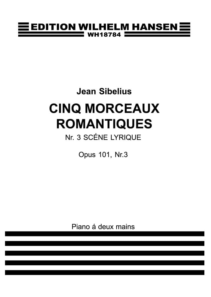 Five Romantic Pieces Op. 101 No. 3 'Scene Lyrique'
