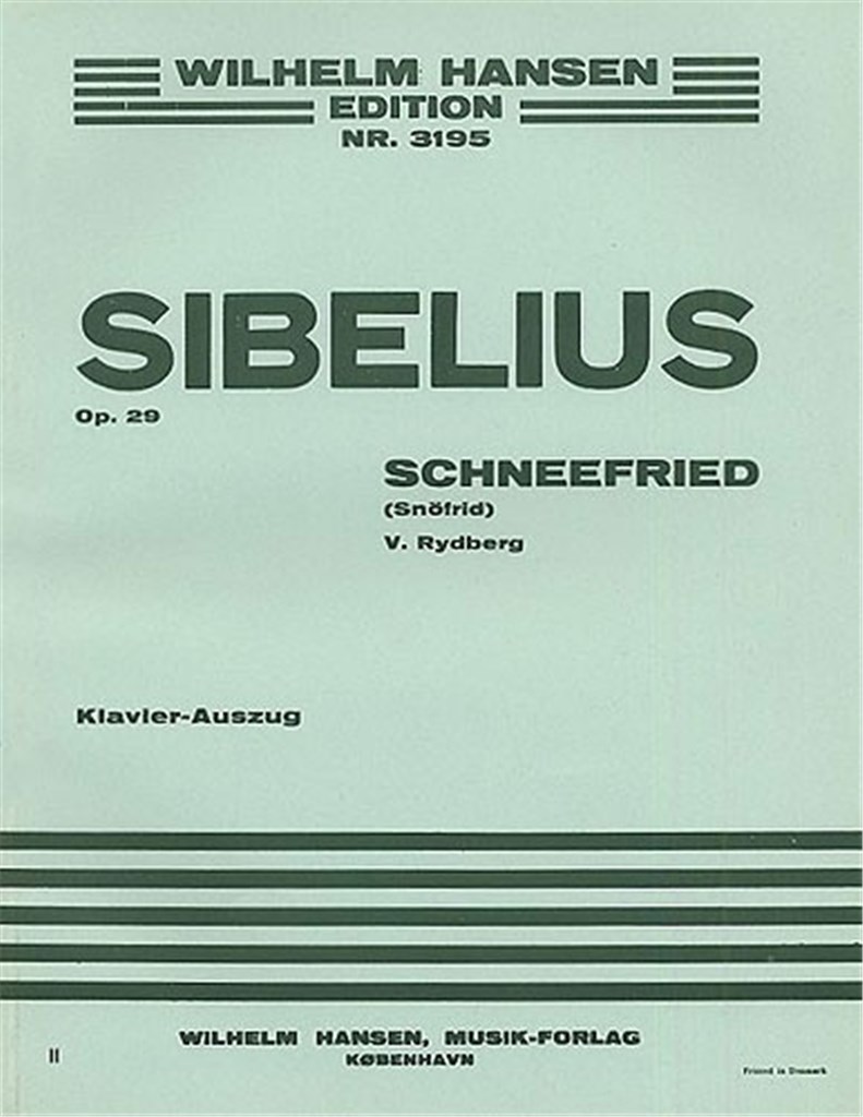 Schneefried Op. 29