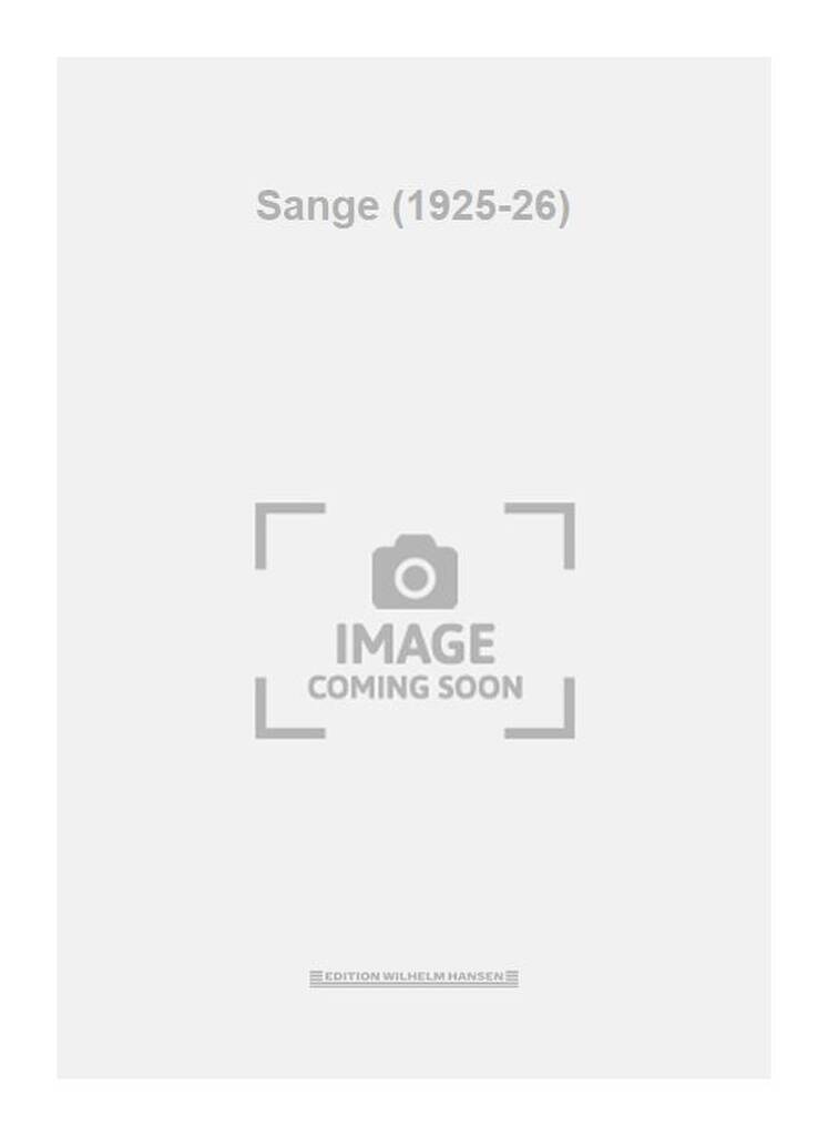 Sange (1925-26)