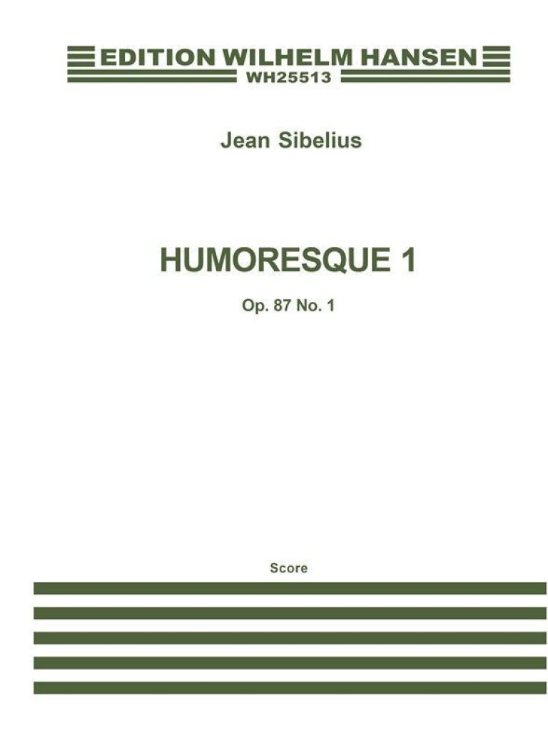 Humoresque No. 1 Op. 87 No. 1