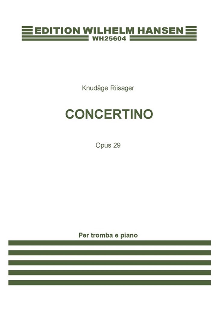 Concertino For Trumpet and Piano Op. 29