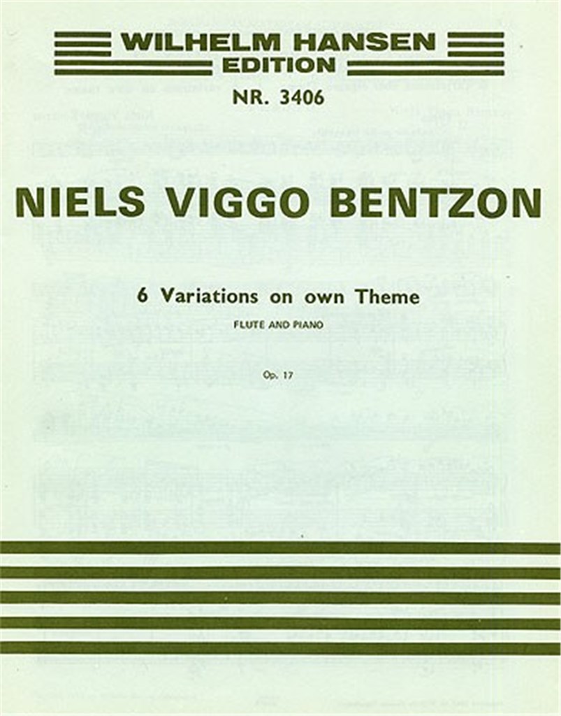 Six Variations For Flute and Piano Op. 17