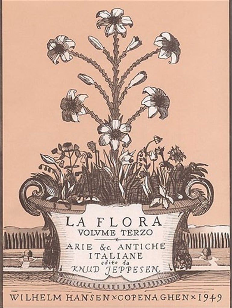 Knud Jeppesen: La Flora - Volume 3