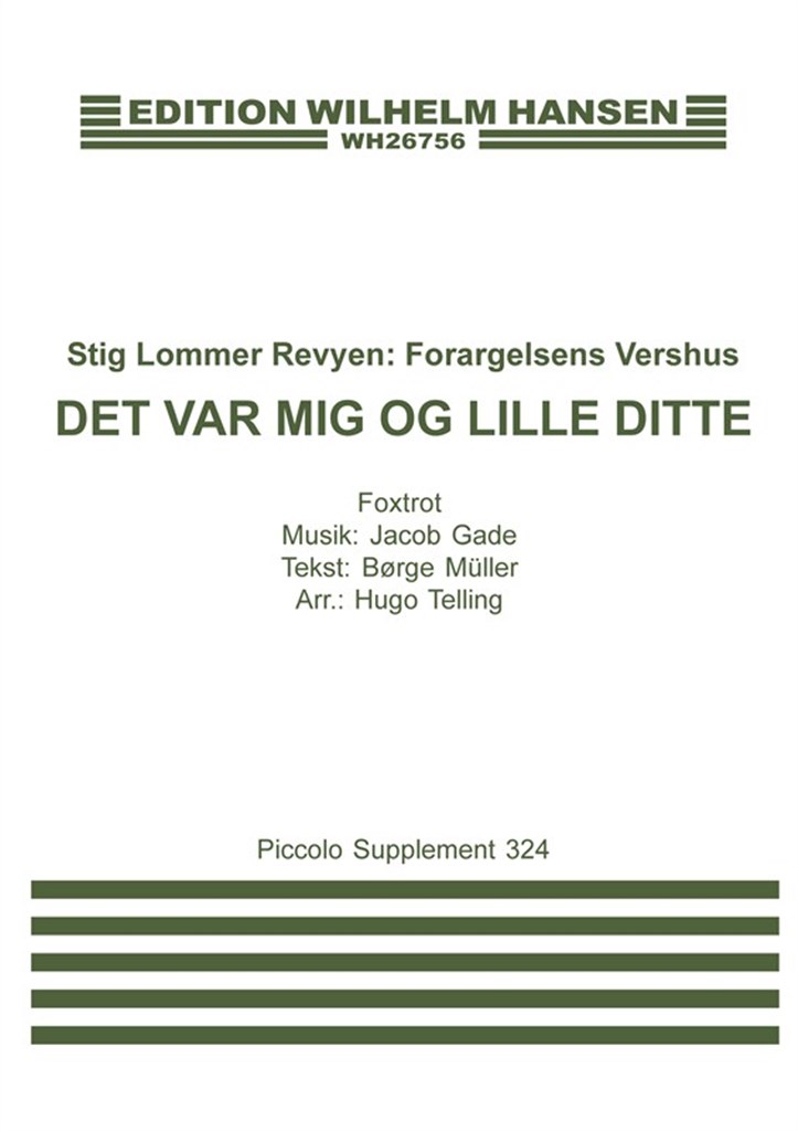Det Var mig og lille Ditte
