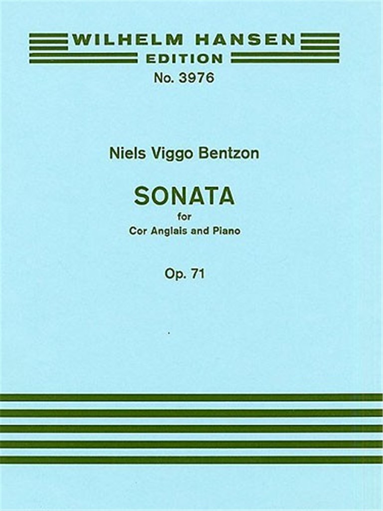 Sonata For Cor Anglais and Piano Op. 71