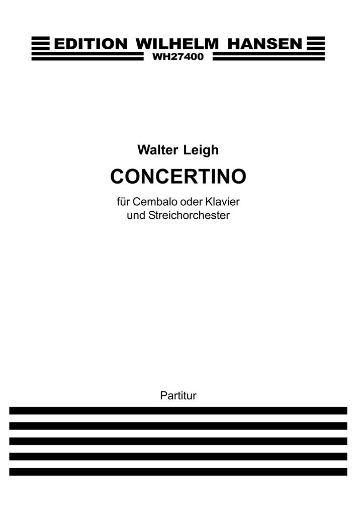 Concertino For Harpsichord or Piano