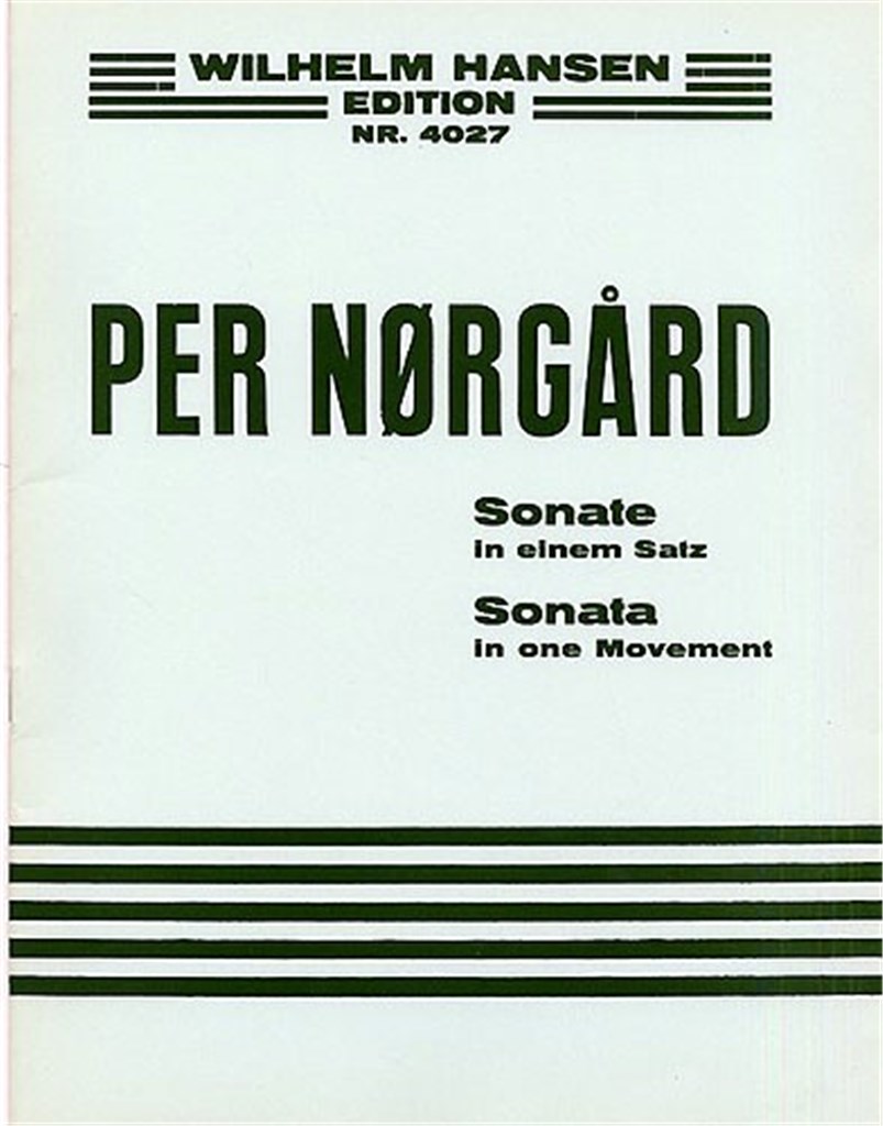 Sonata In One Movement For Piano Op. 6
