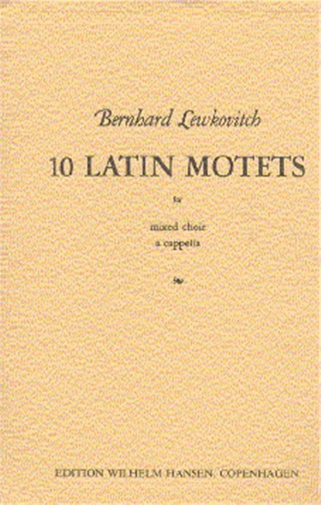 Ten Latin Motets