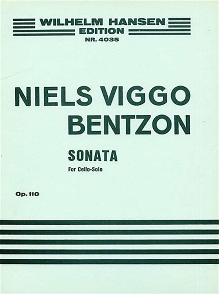 Sonata For Solo Cello Op. 110