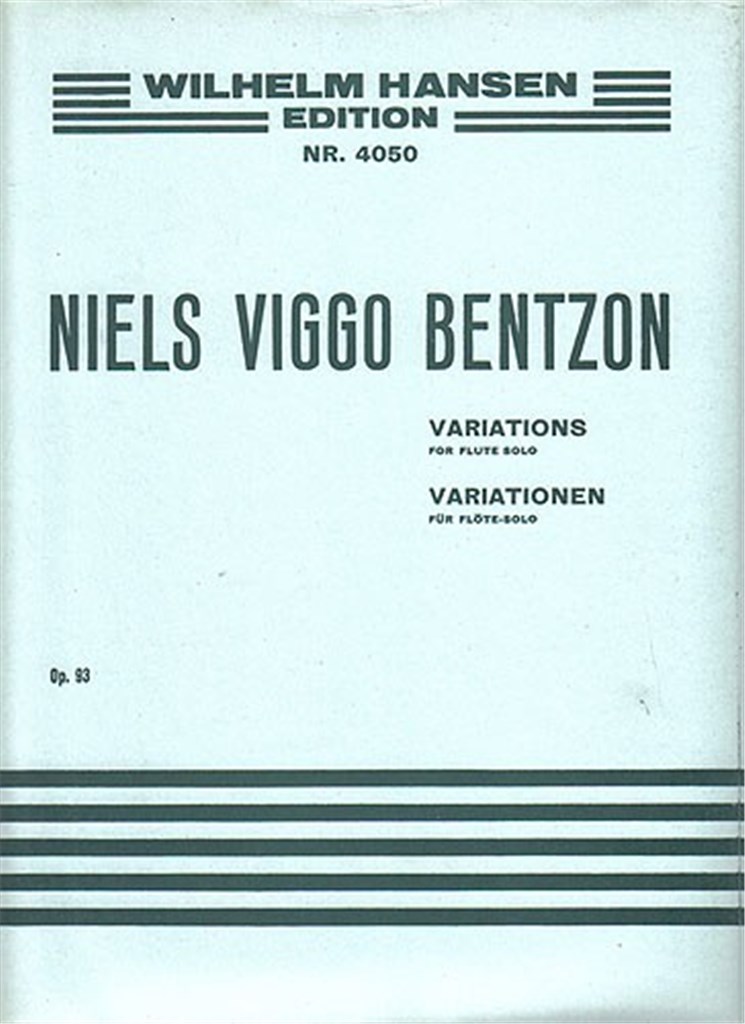 Variations For Solo Flute Op. 93
