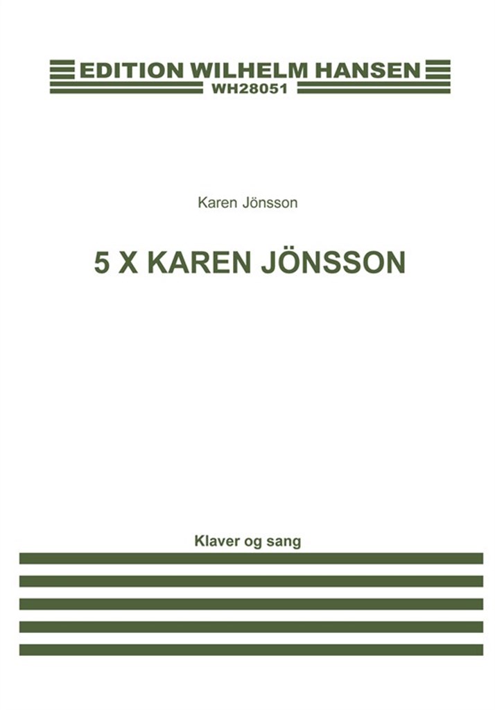 5 X Karen Jönsson