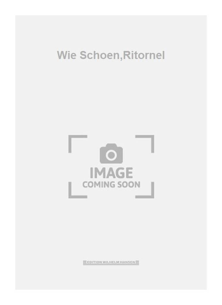 Wie Schoen,Ritornel