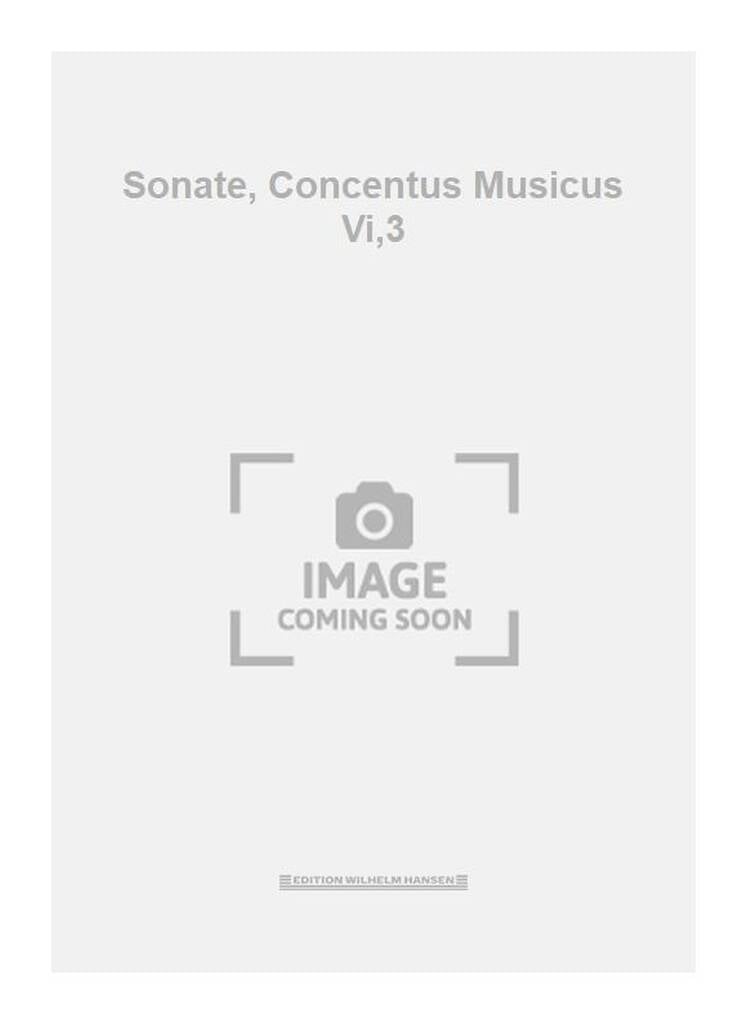 Sonate, Concentus Musicus Vi,3