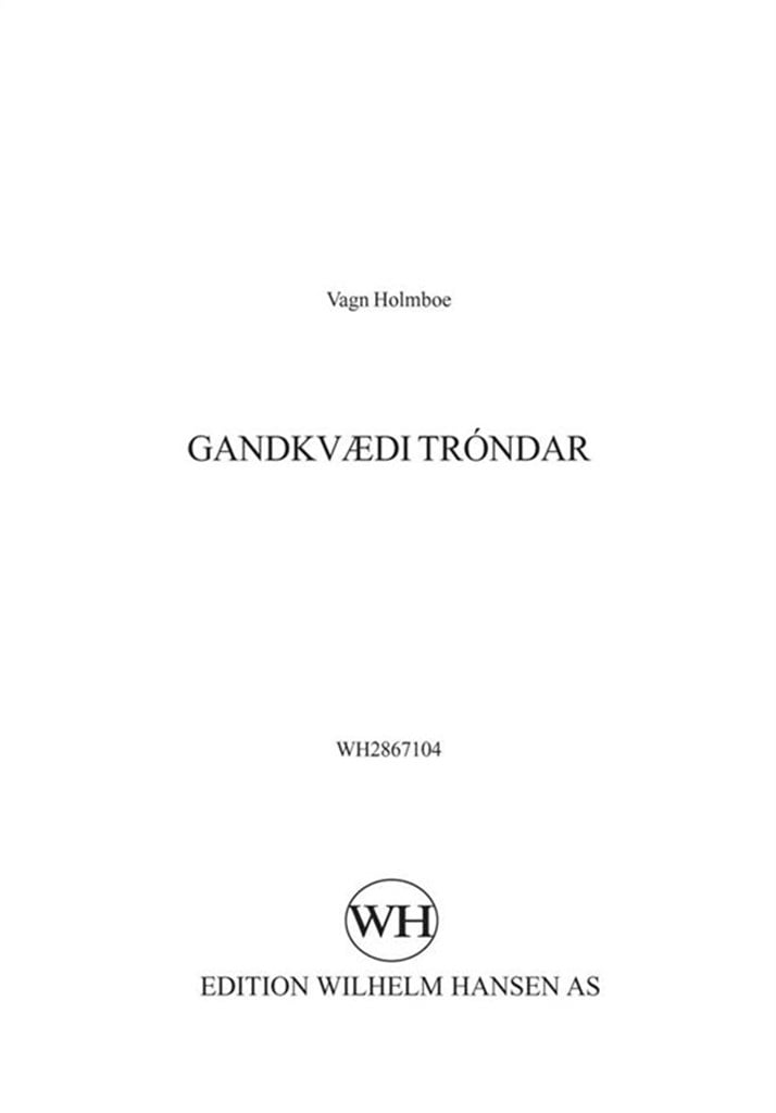 Gandkvædi Tróndar