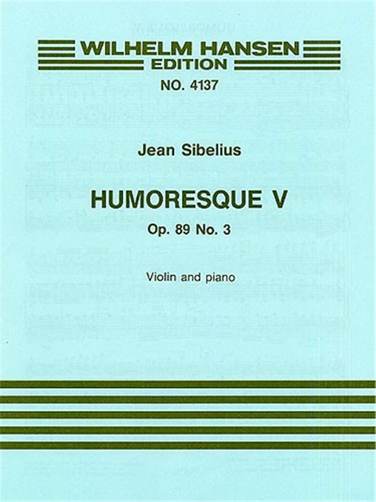 Humoresque V Op.89 No.3