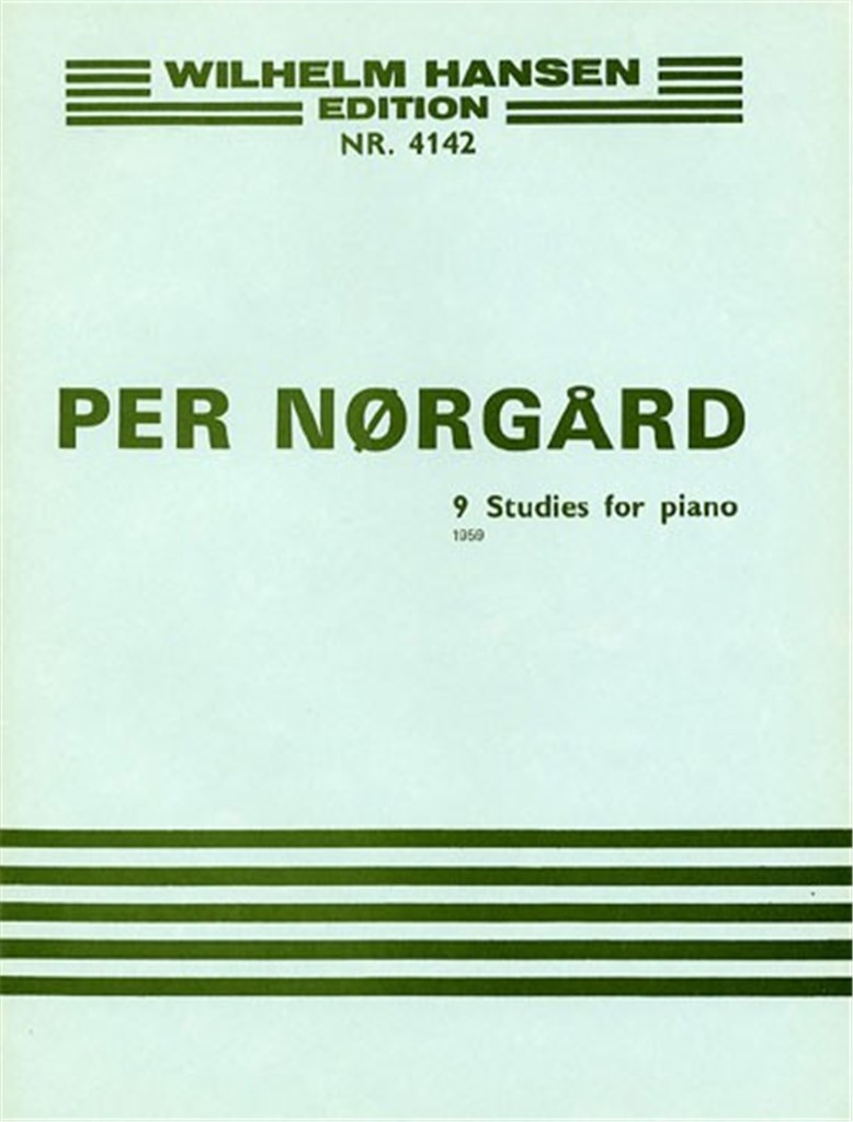 9 Studies For Piano Op. 25B