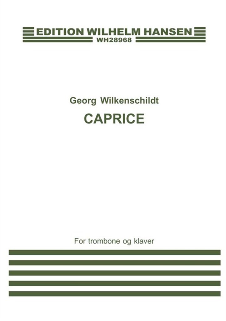 Caprice For Trombone and Piano