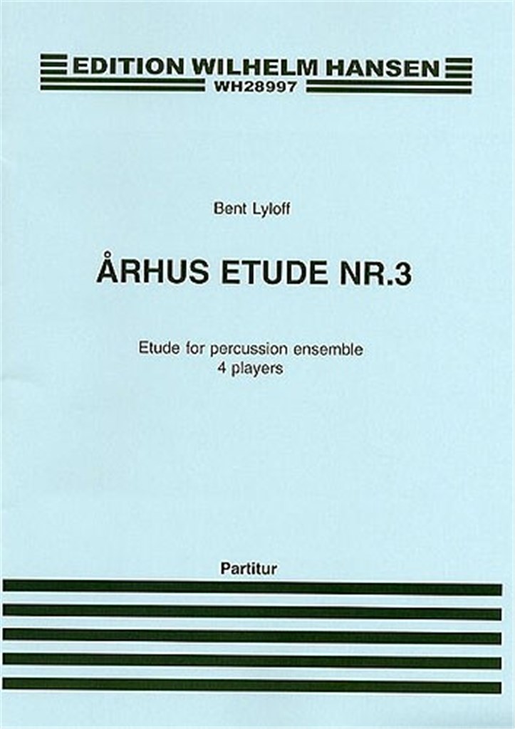 Arhus Etude No. 3 For Percussion Ensemble