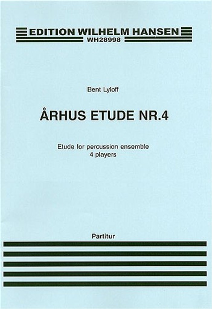 Arhus Etude No. 04 For Percussion