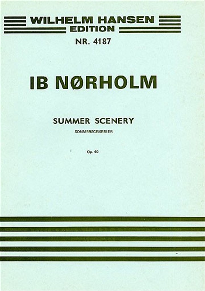 Summer Scenery Op. 40
