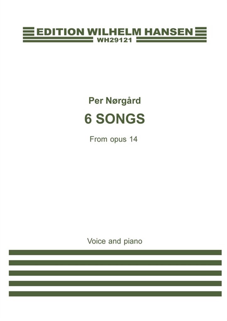 6 Songs From Opus 14