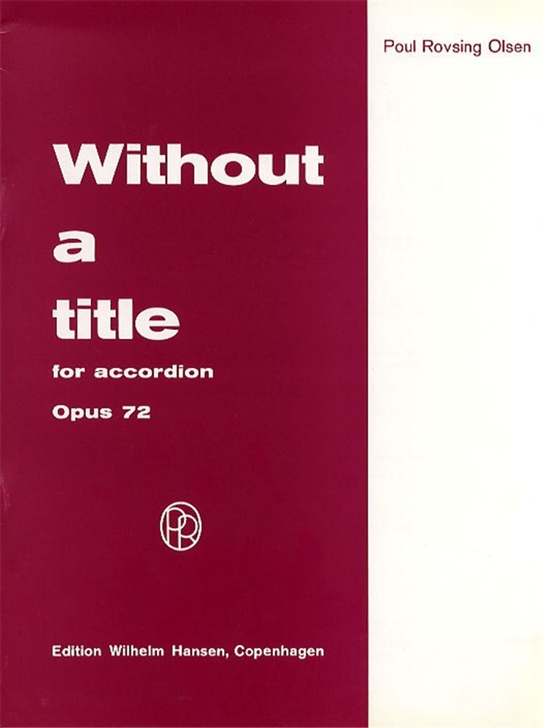 Without A Title Op. 72