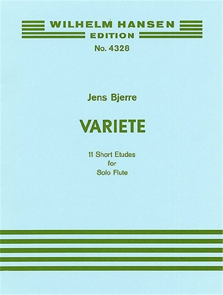 Variete Eleven Short Etudes For Flute Solo