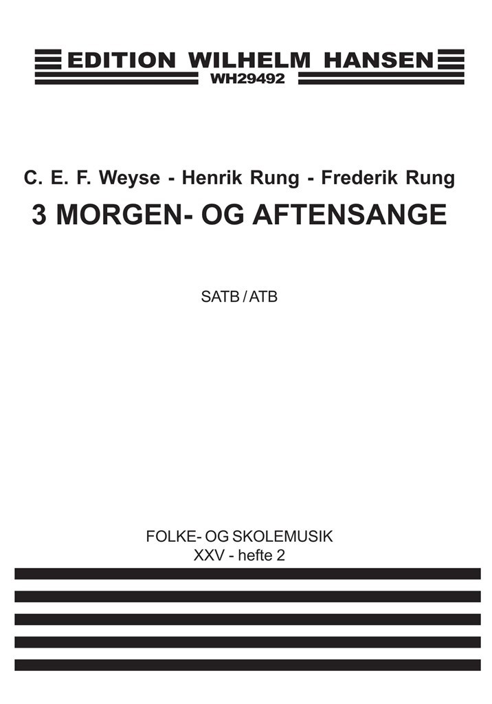 3 Morgen- og Aftensange