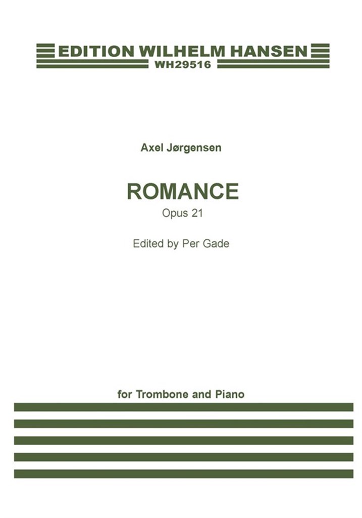 Romance Op.21 For Trombone And Piano