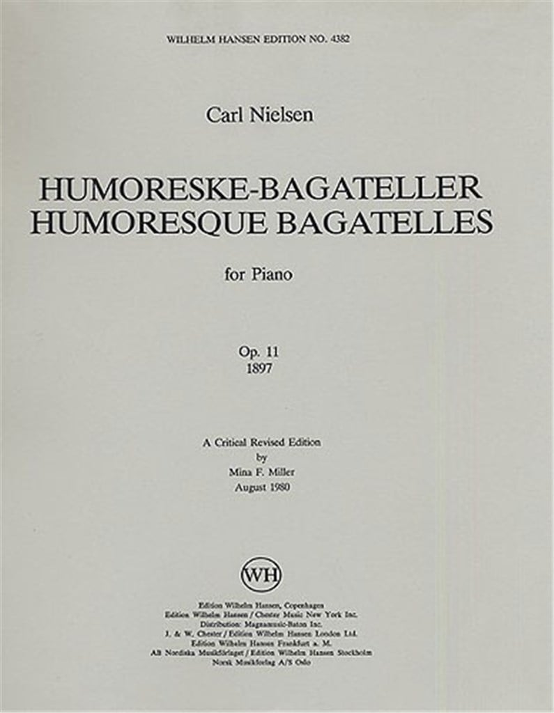 Humoresque Bagatelles Op. 11