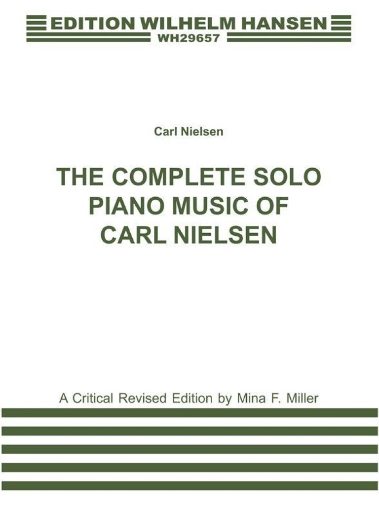 Nielsen The Complete Solo Piano Music Of