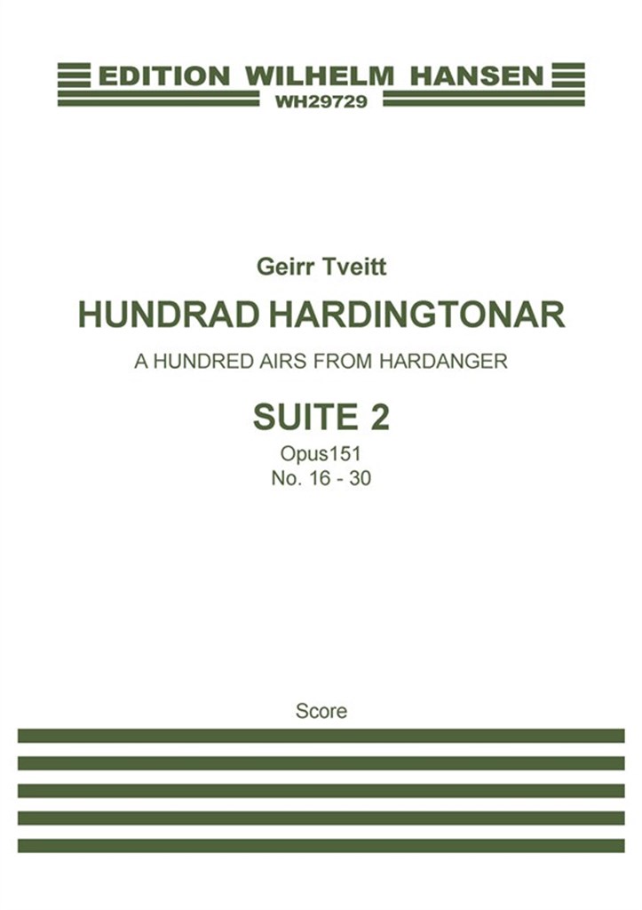 A Hundred Airs From Hardanger, Suite 2