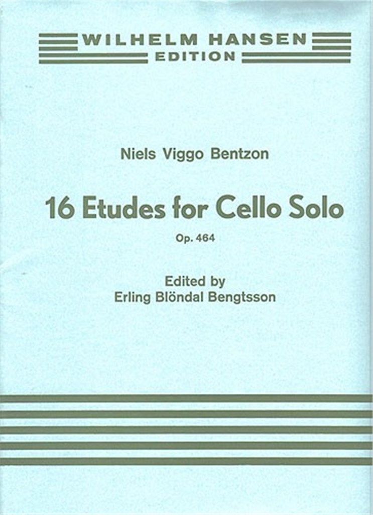 Sixteen Etudes For Solo Cello Op. 464