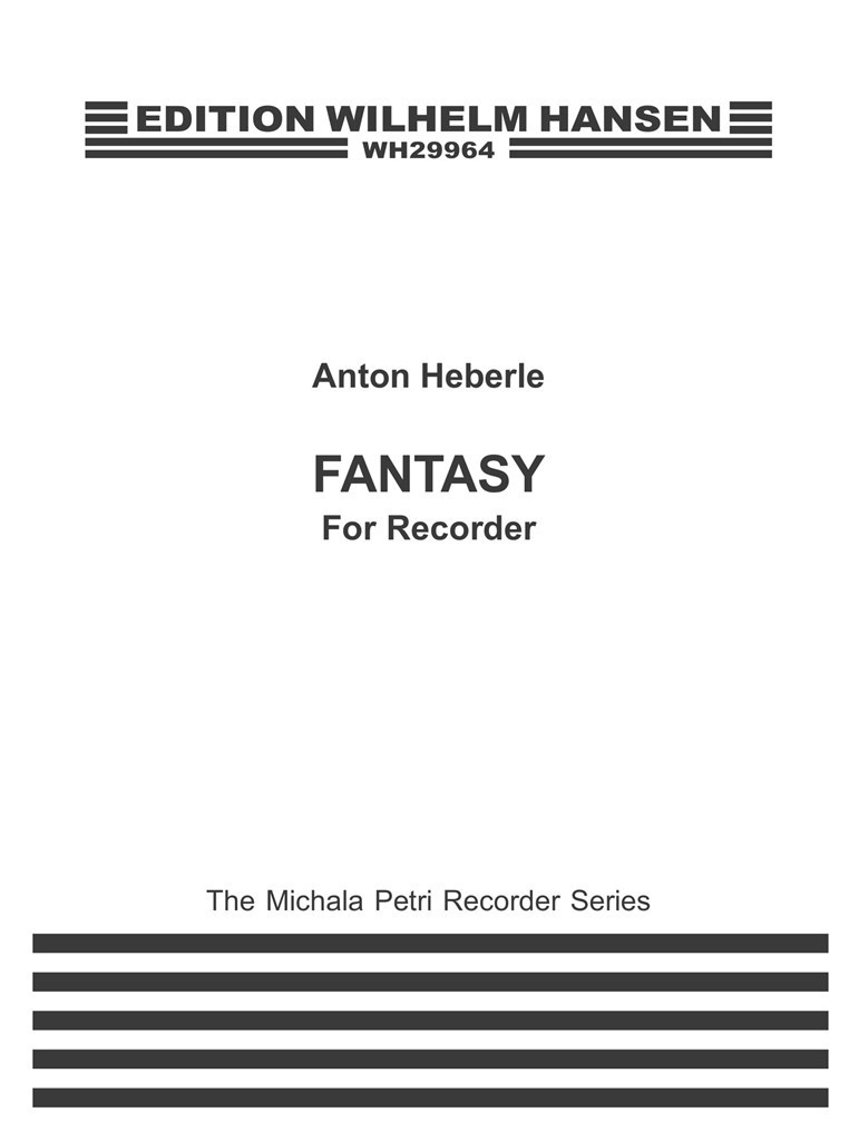 Fantasy For Solo Descant Recorder