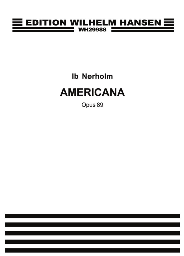 Americana Op. 89