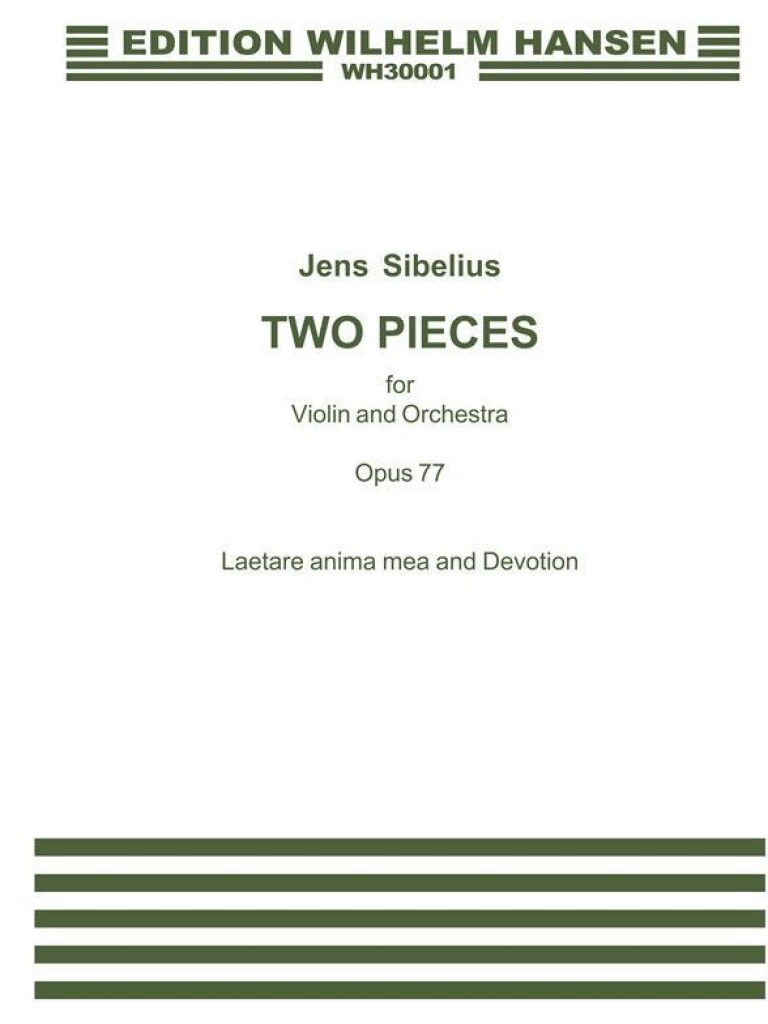 Two Pieces For Violin and Orchestra