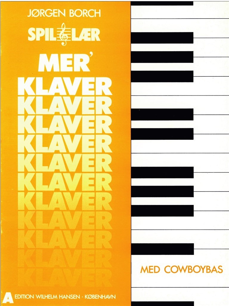 Spil og Lær Mer Klaver - Med Cowboybas