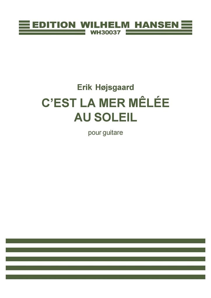 C'est la Mer Mêlée au Soleil