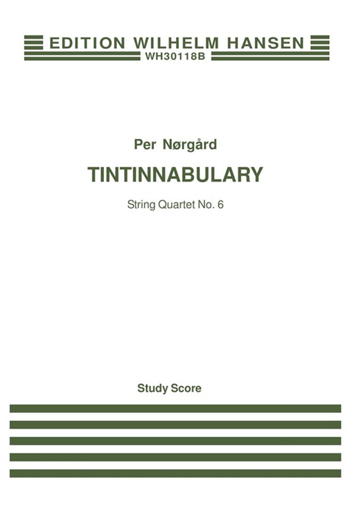 String Quartet No. 6 'Tintinnabulary'