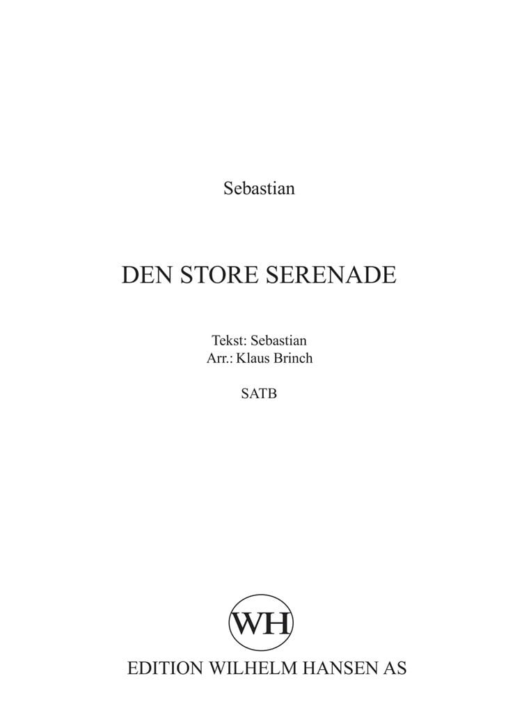 Den Store Serenade